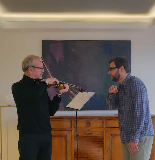 Espacio para foto de clases de violín con Vicente